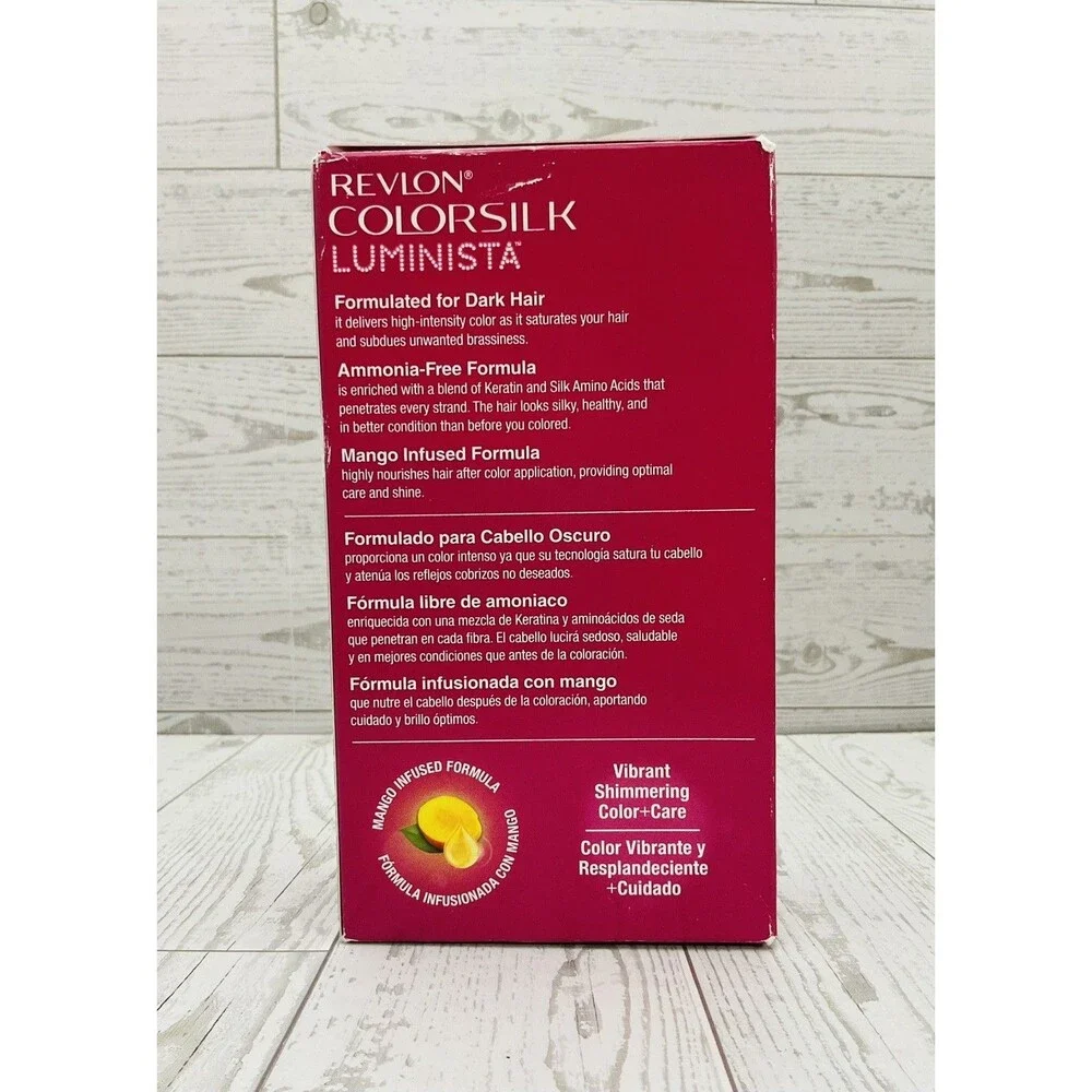 Revlon ColorSilk Luminista 115 Medium Brown Permanent Hair Color